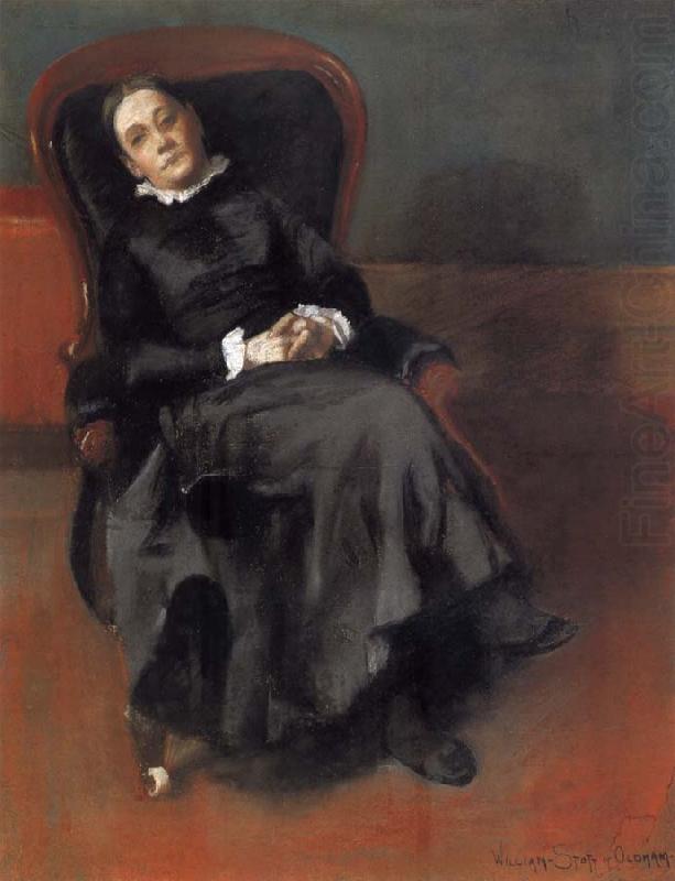 The Artist-s Wife, William Stott of Oldham